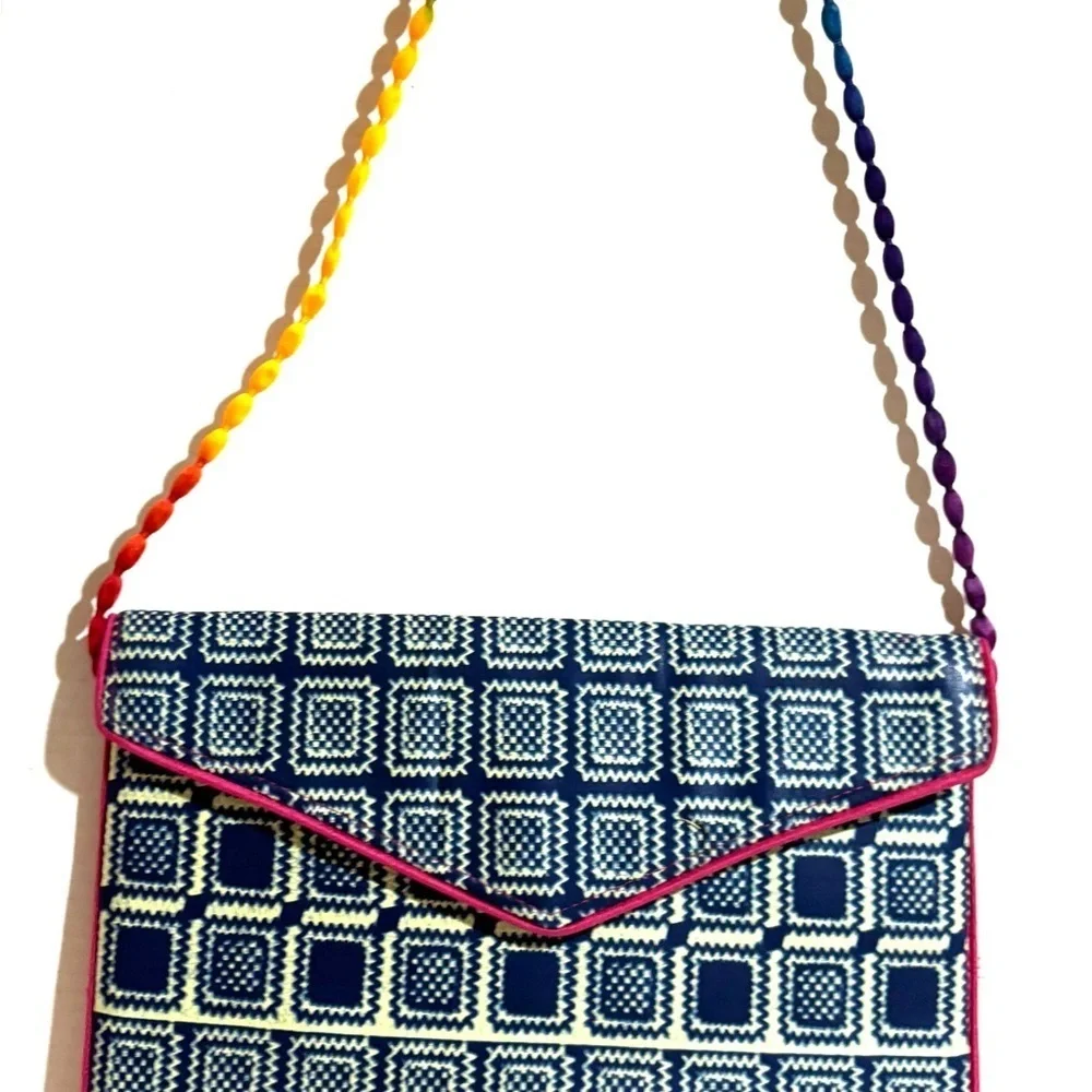 Handmade Ankara African print shoulder/ clutch bag
